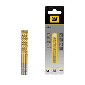 CAT HSS Drill bit 3 x 61mmPack3